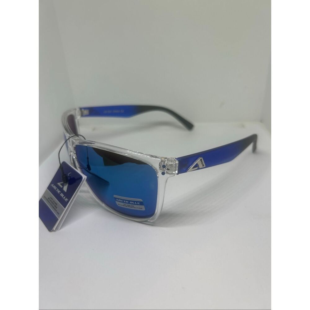 Arctic Blue UV400 Sunglasses Anti-Glare Shatterproof Lenses